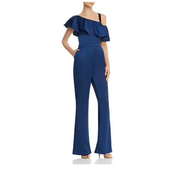 Rachel Zoe One Shoulder Jumpsuit - Picture 1 of 9